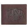 Wallet Brown, 2 Section, Bi-Fold (Jer 17: 7) (Blessed Man Collection) Genuine Leather - Thumbnail 0