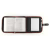 Bible Cover Tri-Fold Organizer Large: Red Polyester Bible Cover - Thumbnail 5