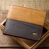 Mens Genuine Leather Wallet Tan/Brown: Cross Soft Goods - Thumbnail 4