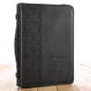 Bible Cover Classic Large: Guidance Proverbs 3:6 Black Luxleather Bible Cover - Thumbnail 3