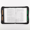 Bible Cover Classic Large: Guidance Proverbs 3:6 Black Luxleather Bible Cover - Thumbnail 5
