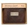 Mens Genuine Leather Wallet: Be Strong and Courageous Soft Goods - Thumbnail 6