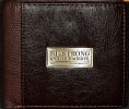 Mens Genuine Leather Wallet: Be Strong and Courageous Soft Goods - Thumbnail 0