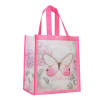 Non-Woven Tote Bag: Believe Butterfly Pink Soft Goods - Thumbnail 2