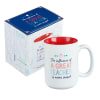 Ceramic Mug the Influence of a Great Teacher is Never Erased (White/Red) (414ml) (A Great Teacher Collection) Homeware - Thumbnail 3