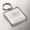 Metal Keyring: The Influence of a Great Teacher is Never Erased (A Great Teacher Collection) Jewellery - Thumbnail 3