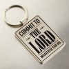Metal Keyring: Graduation, Commit to the Lord... (Prov 16:3) Jewellery - Thumbnail 3