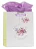Gift Bag Small: May Your Day Be Blessed, White/Floral Blessings From Above Collection Stationery - Thumbnail 0