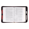 Bible Cover Classic Medium: Words of God, Dark Brown Luxleather Bible Cover - Thumbnail 4