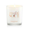 Luxury Soy Candle: Peaceful Soul Moroccan Cedar and Sage, 55+ Hours Burn Time (John 14:27) Homeware - Thumbnail 0