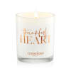 Luxury Soy Candle: Thankful Heart Agave & Cacao, 55+ Burn Time, Triple Scented (1 Thes 5:18) Homeware - Thumbnail 0
