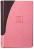 NIV Premium Gift Bible Pink/Brown (Red Letter Edition) Premium Imitation Leather - Thumbnail 0