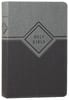 NIV Premium Gift Bible Black/Gray (Red Letter Edition) Premium Imitation Leather - Thumbnail 0