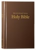 NIV Value Pew and Worship Bible Brown (Black Letter Edition) Hardback - Thumbnail 1