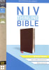 NIV Thinline Bible Giant Print Burgundy Indexed (Red Letter Edition) Bonded Leather - Thumbnail 0