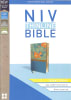 NIV Thinline Bible Giant Print Blue (Red Letter Edition) Premium Imitation Leather - Thumbnail 0