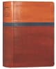 NIV Study Bible Personal Size Brown/Blue (Red Letter Edition) Fully Revised Edition (2020) Premium Imitation Leather - Thumbnail 0