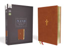 NASB Thinline Bible Brown 1995 Text (Red Letter Edition) Premium Imitation Leather - Thumbnail 2