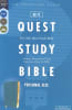 NIV Quest Study Bible Personal Size Teal Premium Imitation Leather - Thumbnail 0