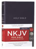 NKJV Pew Bible Large Print Blue (Red Letter Edition) Hardback - Thumbnail 0