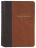 NKJV Macarthur Study Bible Brown (2nd Edition) Premium Imitation Leather - Thumbnail 0