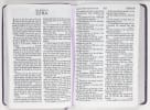 KJV Holy Bible Large Print Personal Size Reference Bible Purple (Red Letter Edition) Premium Imitation Leather - Thumbnail 3