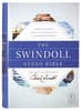 NLT Swindoll Study Bible (Black Letter Edition) Hardback - Thumbnail 0