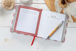 Guided Journal: Grateful, Pearlescent Cover, Red/White Flexi-back - Thumbnail 1
