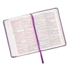 KJV Pocket Bible Purple (Red Letter Edition) Imitation Leather - Thumbnail 5