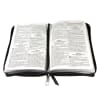 KJV Holy Bible Pocket Zippered Black (Red Letter Edition) Imitation Leather - Thumbnail 3