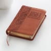 KJV Mini Pocket Bible Tan (Red Letter Edition) Imitation Leather - Thumbnail 6