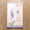 Journal: Lord's Mercies Are New Every Morning Blue Flowers (Lamentations 3:22-23) Flexi Back - Thumbnail 1