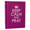 Keep Calm and Pray (Purple) Hardback - Thumbnail 3