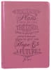 Classic Journal: For I Know the Plans Pink Luxleather Imitation Leather - Thumbnail 1