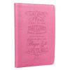Classic Journal: For I Know the Plans Pink Luxleather Imitation Leather - Thumbnail 4