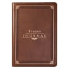 Prayer Journal With Scriptures Brown Luxleather Imitation Leather - Thumbnail 0
