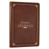 Prayer Journal With Scriptures Brown Luxleather Imitation Leather - Thumbnail 3