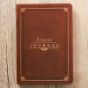 Prayer Journal With Scriptures Brown Luxleather Imitation Leather - Thumbnail 4