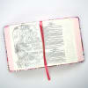 KJV My Creative Bible Silky Floral (Black Letter Edition) Imitation Leather - Thumbnail 7