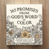 365 Promises From God's Word in Color (Adult Coloring Books Series) Paperback - Thumbnail 2