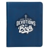 One-Minute Devotions For Boys (Navy) Imitation Leather - Thumbnail 0