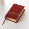 KJV Large Print Compact Bible Brown Red Letter Edition Imitation Leather - Thumbnail 4
