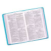 KJV Gift & Award Bible Turquoise (Black Letter Edition) Imitation Leather - Thumbnail 4