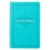 KJV Gift & Award Bible Turquoise (Black Letter Edition) Imitation Leather - Thumbnail 2