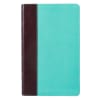 KJV Giant Print Bible Teal/Brown Red Letter Edition Imitation Leather - Thumbnail 3
