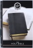 KJV Giant Print Bible 2-Tone Black (Red Letter Edition) Imitation Leather - Thumbnail 2