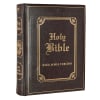 KJV Family Bible Dark Brown (Black Letter Edition) Imitation Leather - Thumbnail 3
