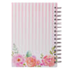 Spiral Watercolor Journal: This is the Day the Lord Has Made.... Hardback (Red/white Stripes, Roses) Spiral - Thumbnail 2