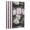 Botanical Journal: Reflections of Faith, Pink/Black/White/Roses Hardback - Thumbnail 0