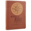 366 Devotions: Words of Jesus For Men (Tan) Imitation Leather - Thumbnail 2
